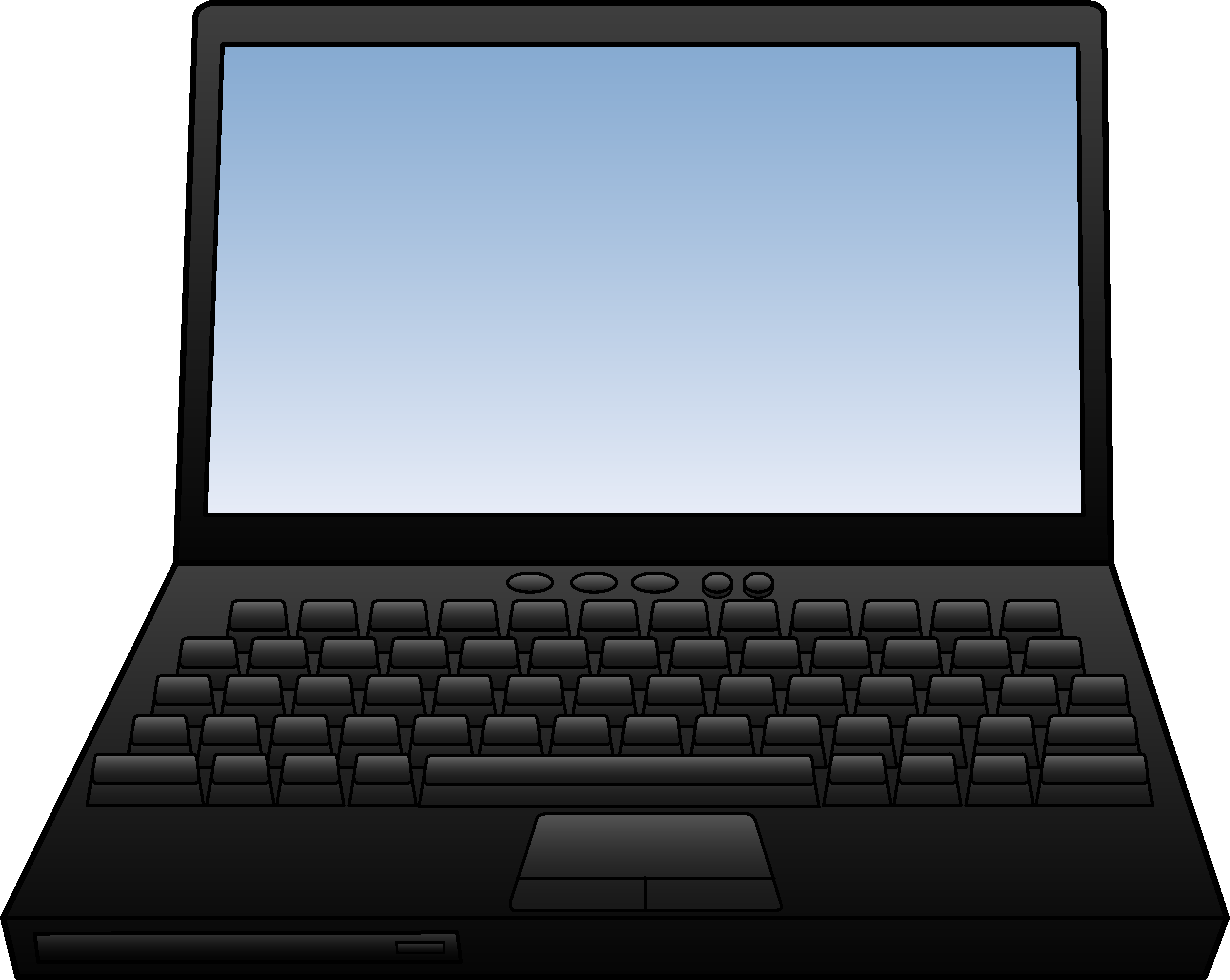 keyboard clipart clipart colored