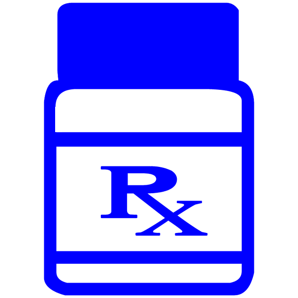 Rx prescription bottle image. Clipart computer pharmacist