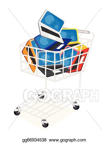 computers clipart shopping