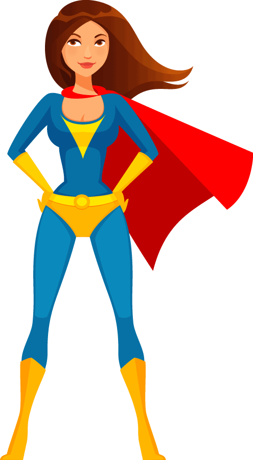 Girl cliparts free download. Mother clipart superhero