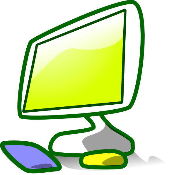 moving clipart computer
