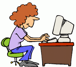 Computers clipart typing. Free cliparts download clip