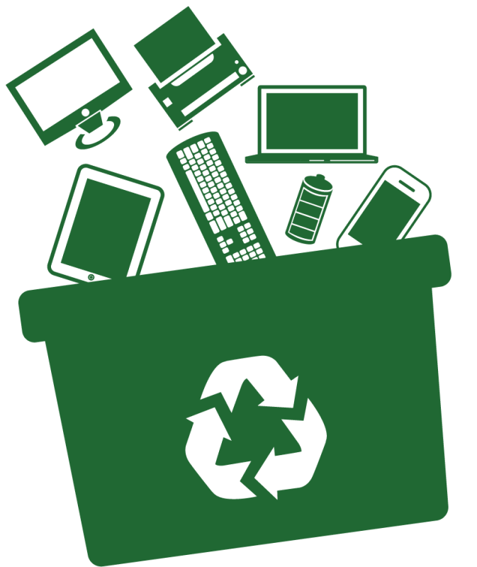 clipart computer waste