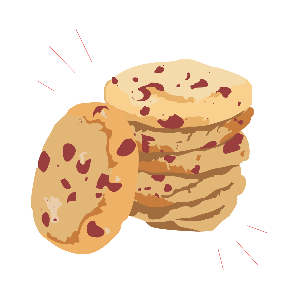 clipart cookies bite taken out