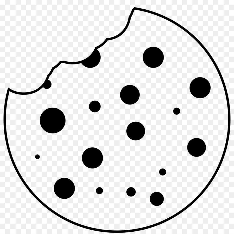 Christmas chocolate . Cookie clipart black and white