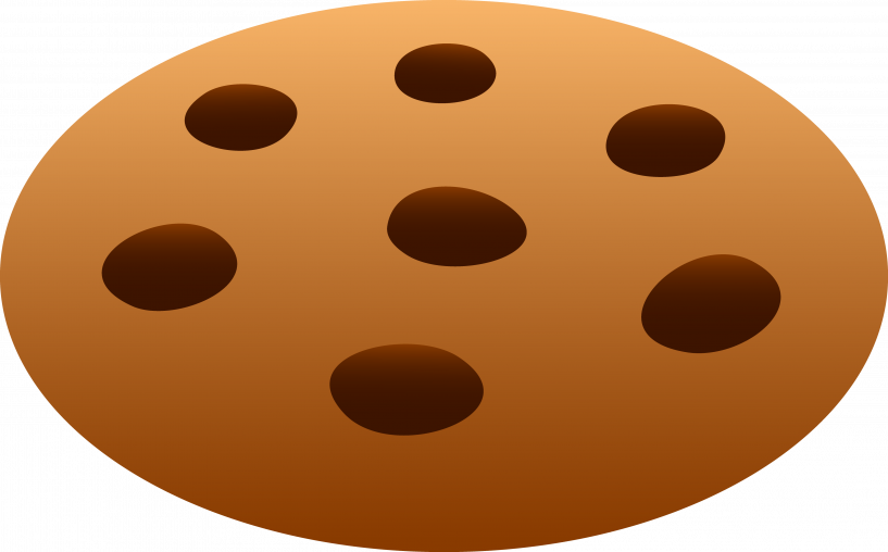 Fraction clipart cake. Chocolate chip cookies free