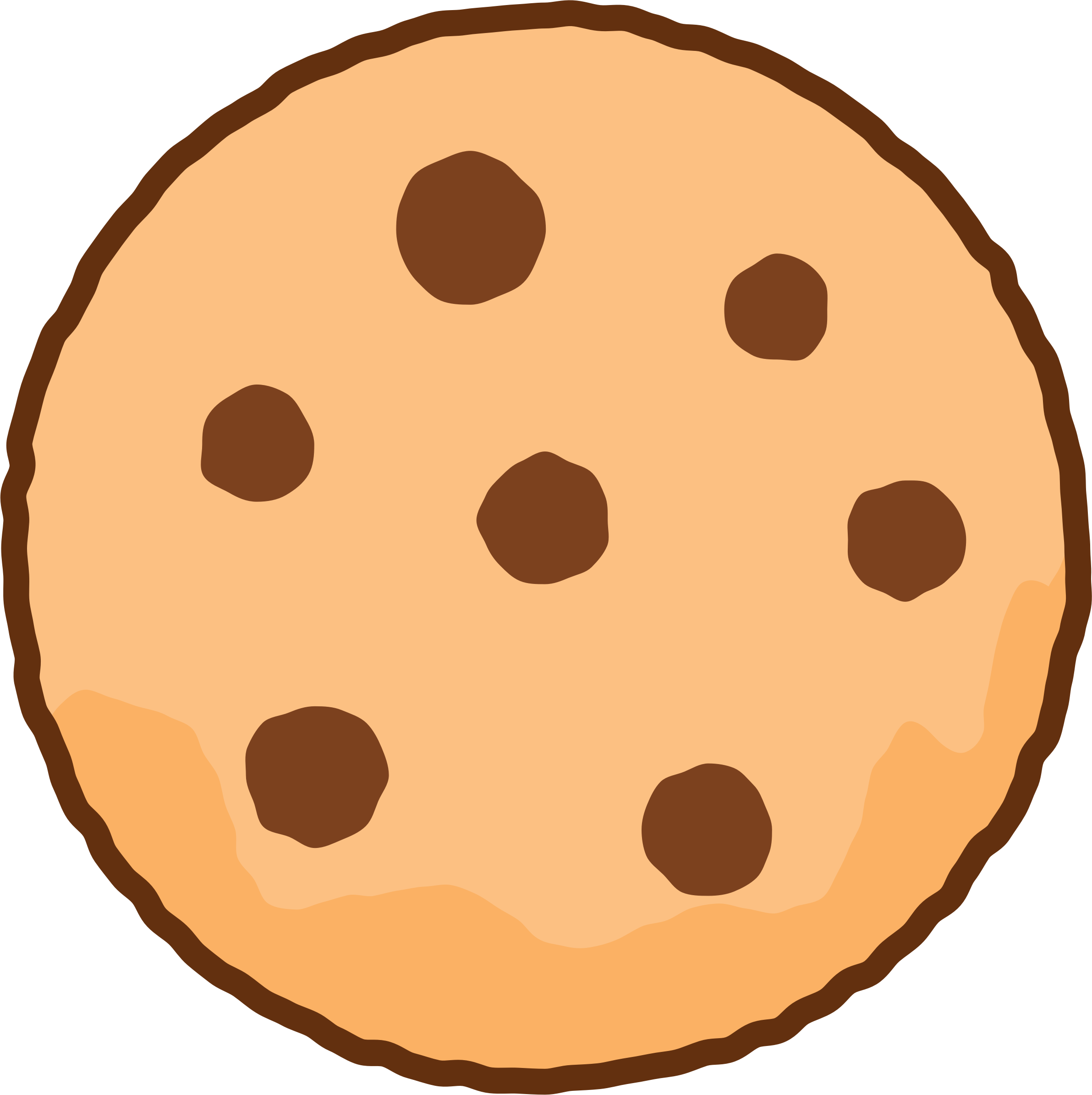 cookie clipart colorful cookie