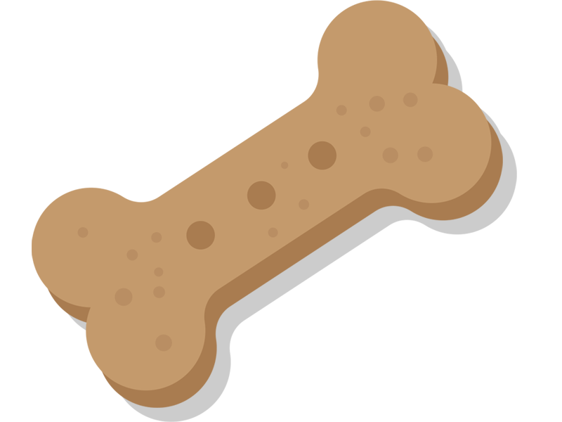 clipart cookies dog