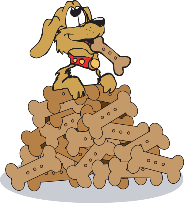 cookie clipart dog