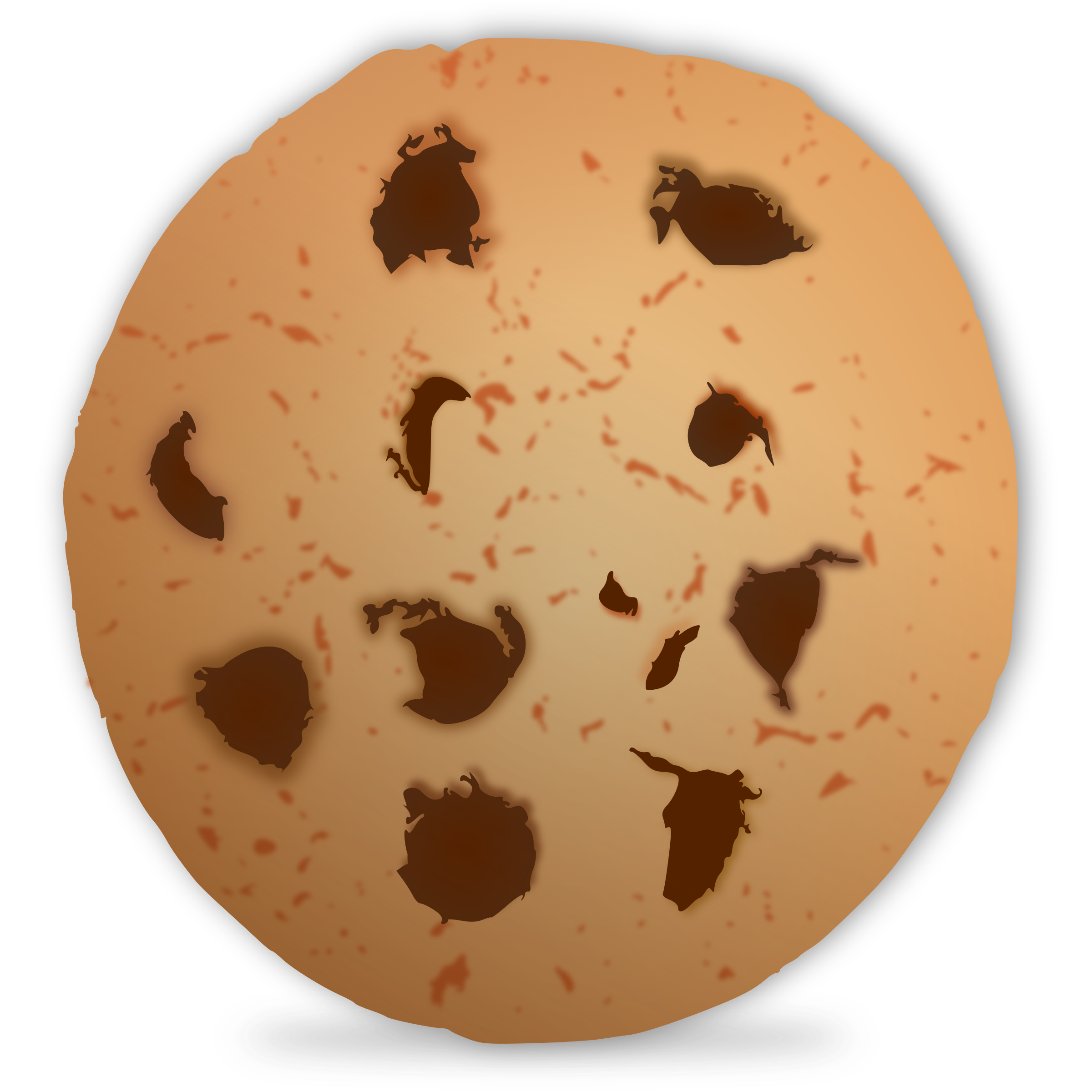 Clipart food cookie. Chocolate big image png