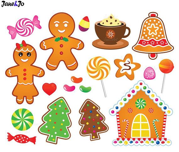 Clipart cookies house.  gingerbread cliparts christmas