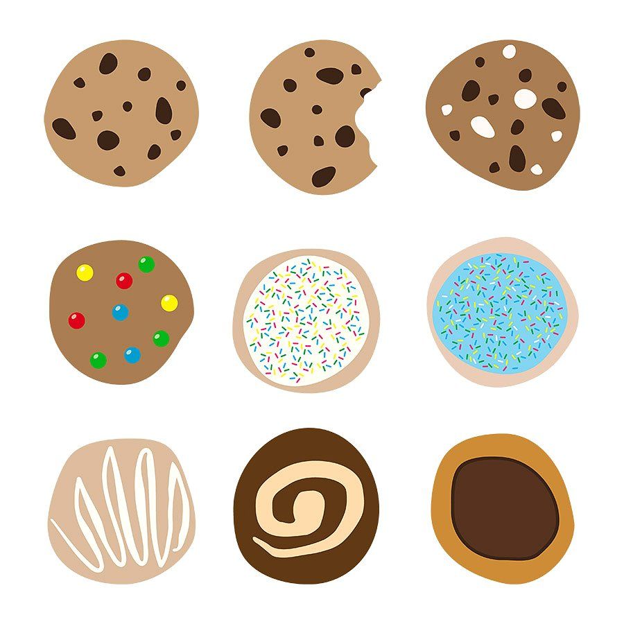 cookies clipart vector