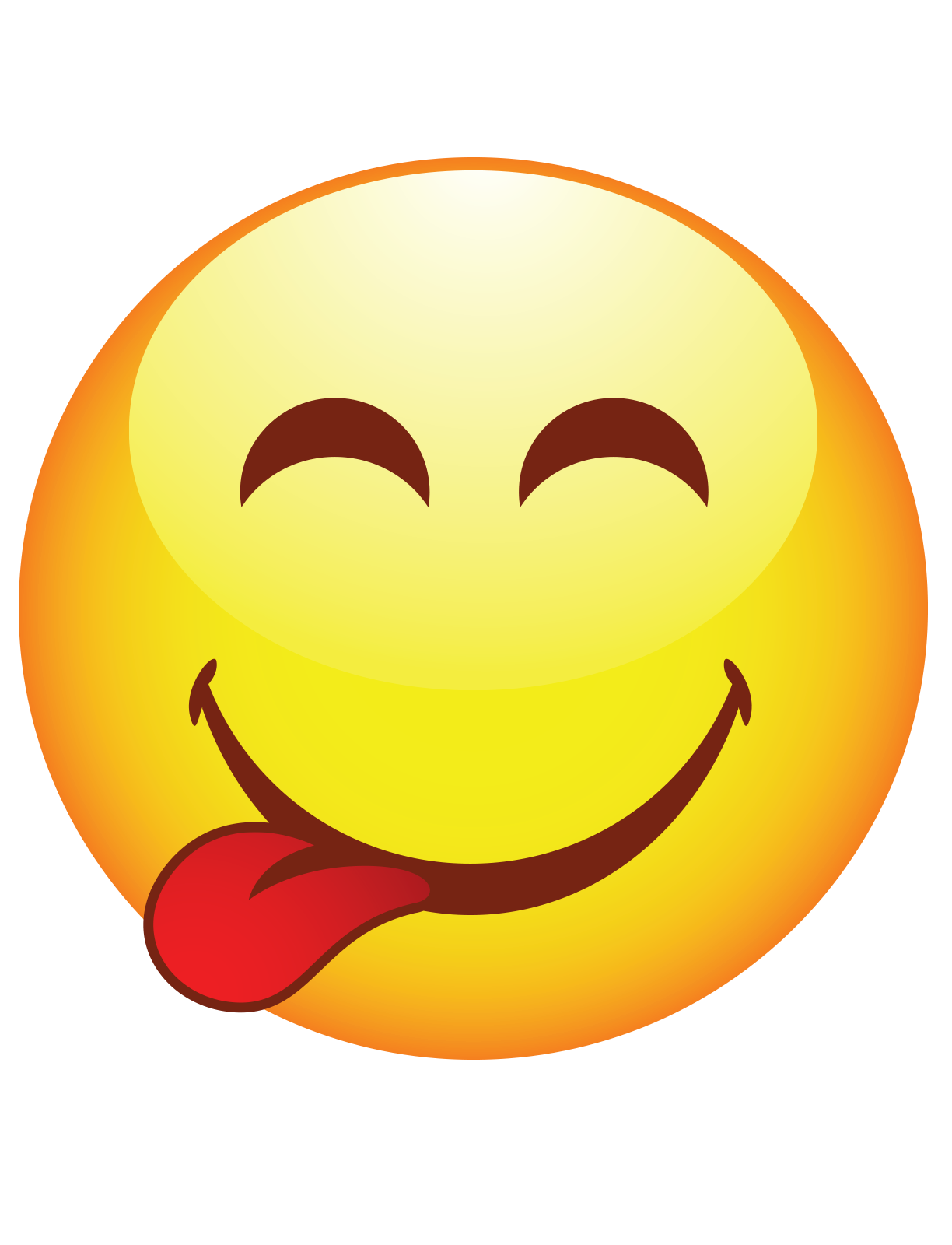 Emoticon emoji clip art. Watermelon clipart smiley face