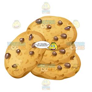 cookies clipart stack