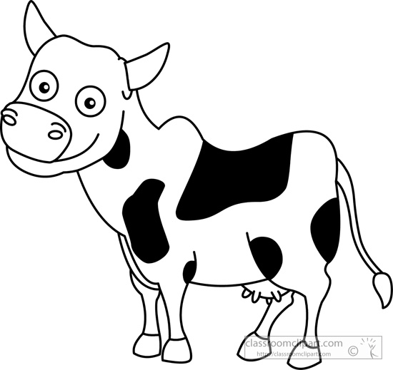 Clipart cow black and white. Panda free 