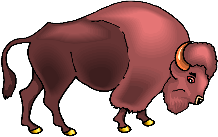 clipart cow buffalo