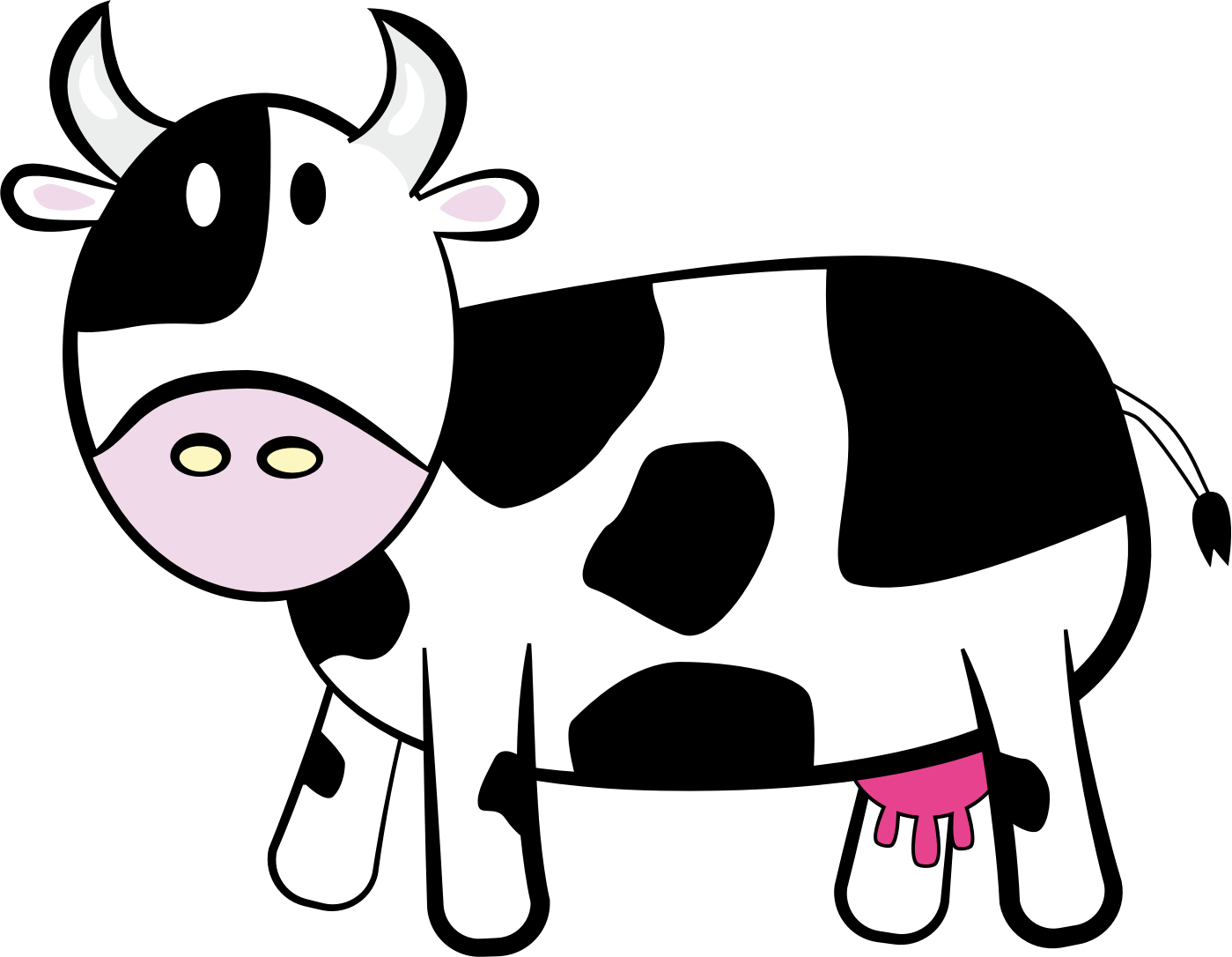 cows clipart comic 821303. 