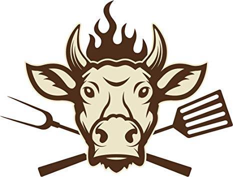 clipart cow chef
