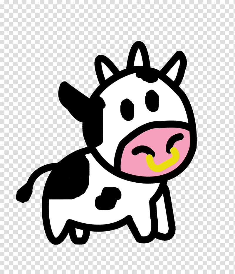 cow clipart comic