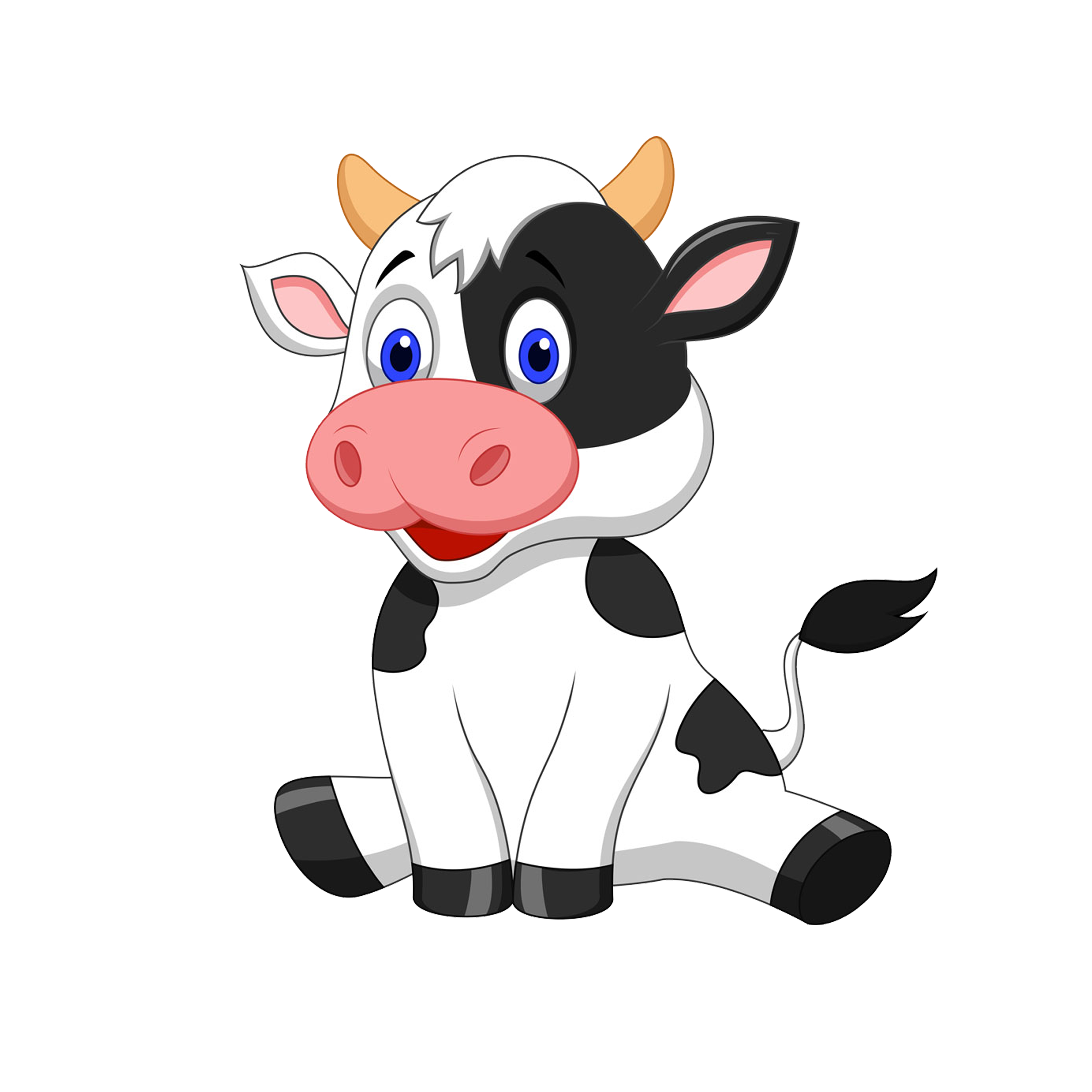 26 best ideas for coloring | Cartoon Cow Png