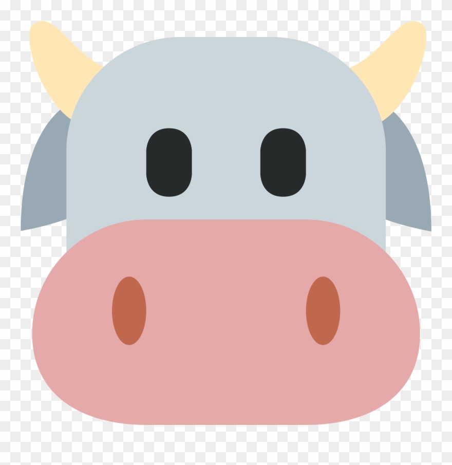 Cow clipart emoji, Cow emoji Transparent FREE for download on