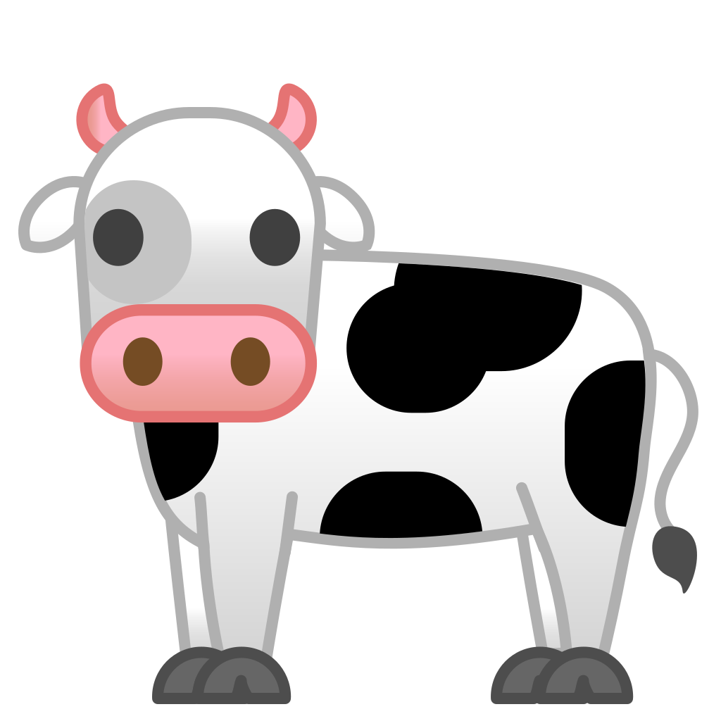 Cows emoji