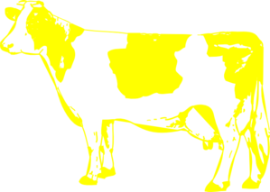 Clipart cow gold. Golden clip art at