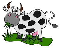clipart cow grass
