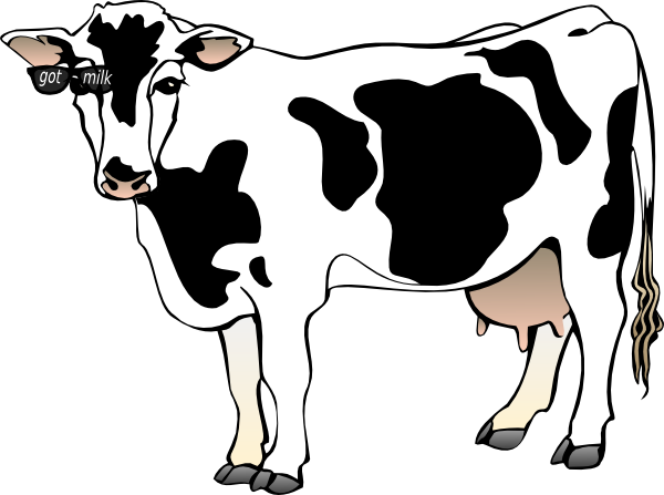 clipart cow logo