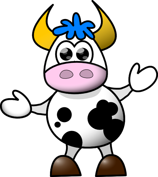 clipart home cow