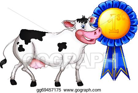 cows clipart prize