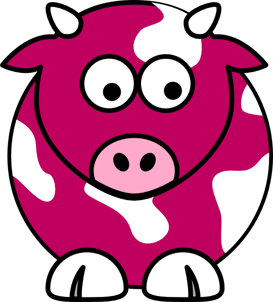 Clipart pig cow. Coral clip art at