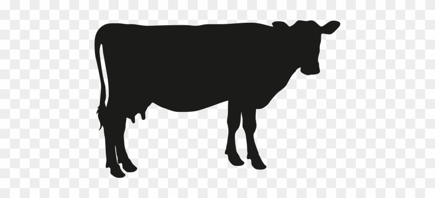 cow clipart sign