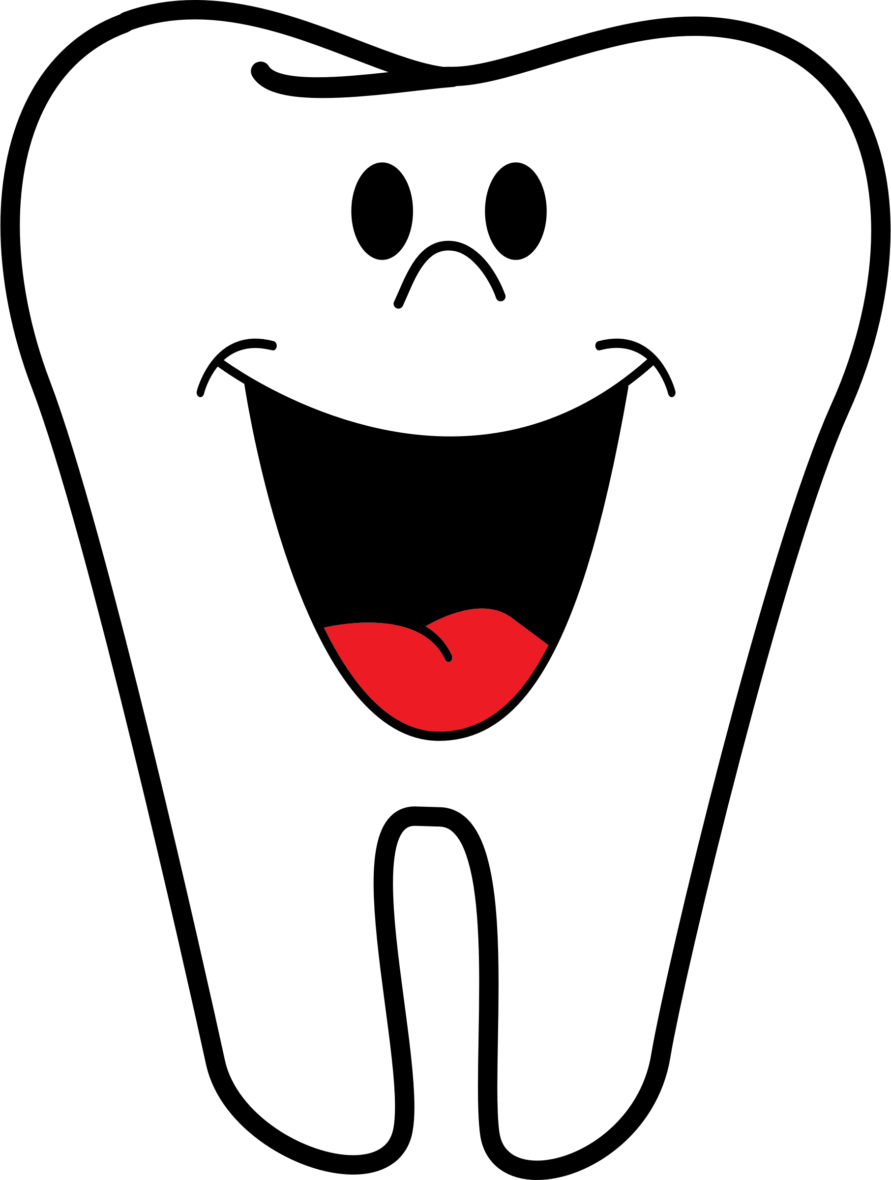 dentist clipart sparkling tooth