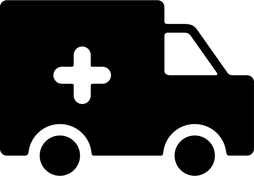 Silhouette at getdrawings com. Emergency clipart ambulance truck