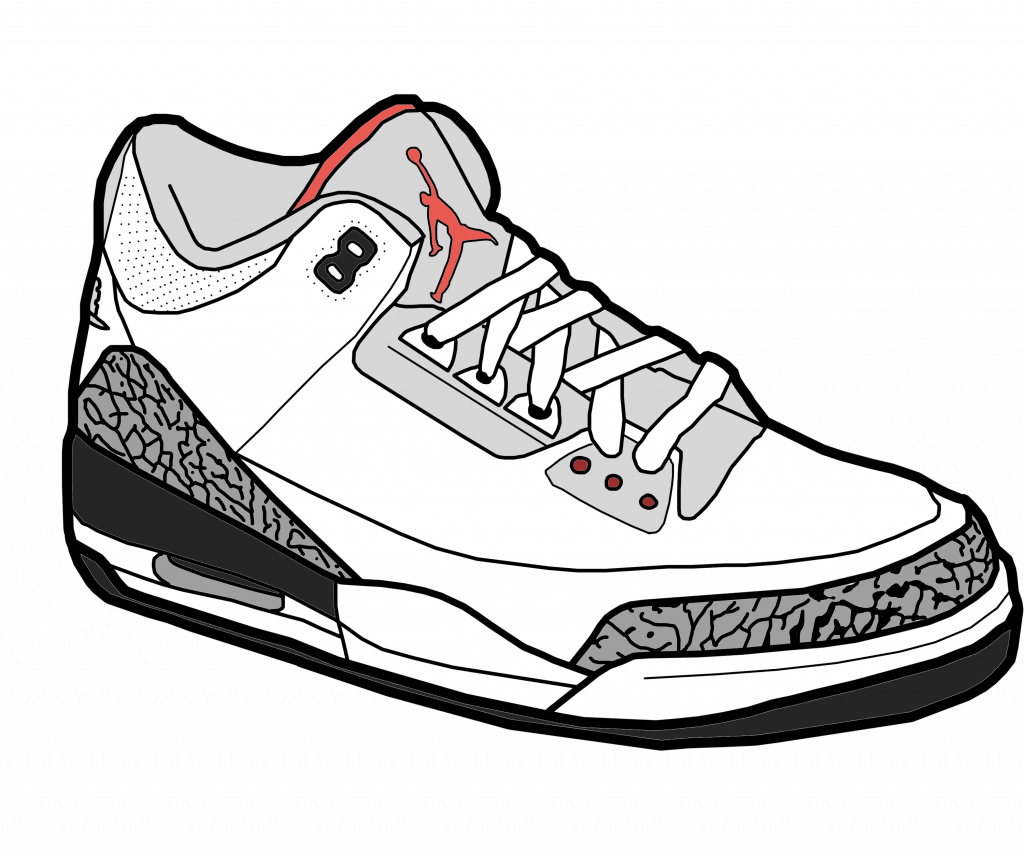Tennis Shoes Cartoon Images : Converse Clipart Shoe Tennis Converse ...