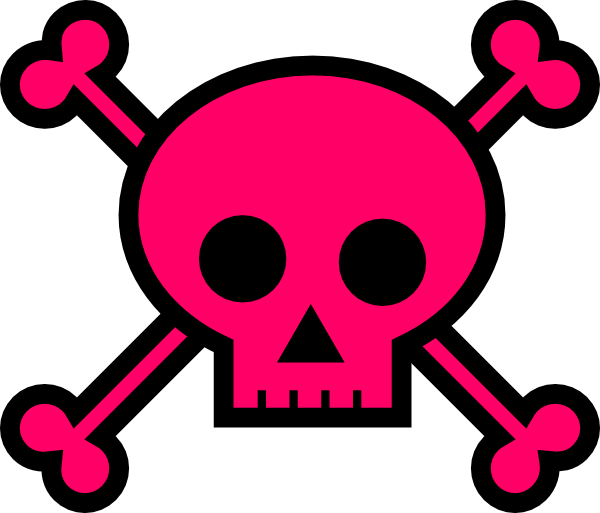 Poison clipart toxin. Skull with crossbones clip