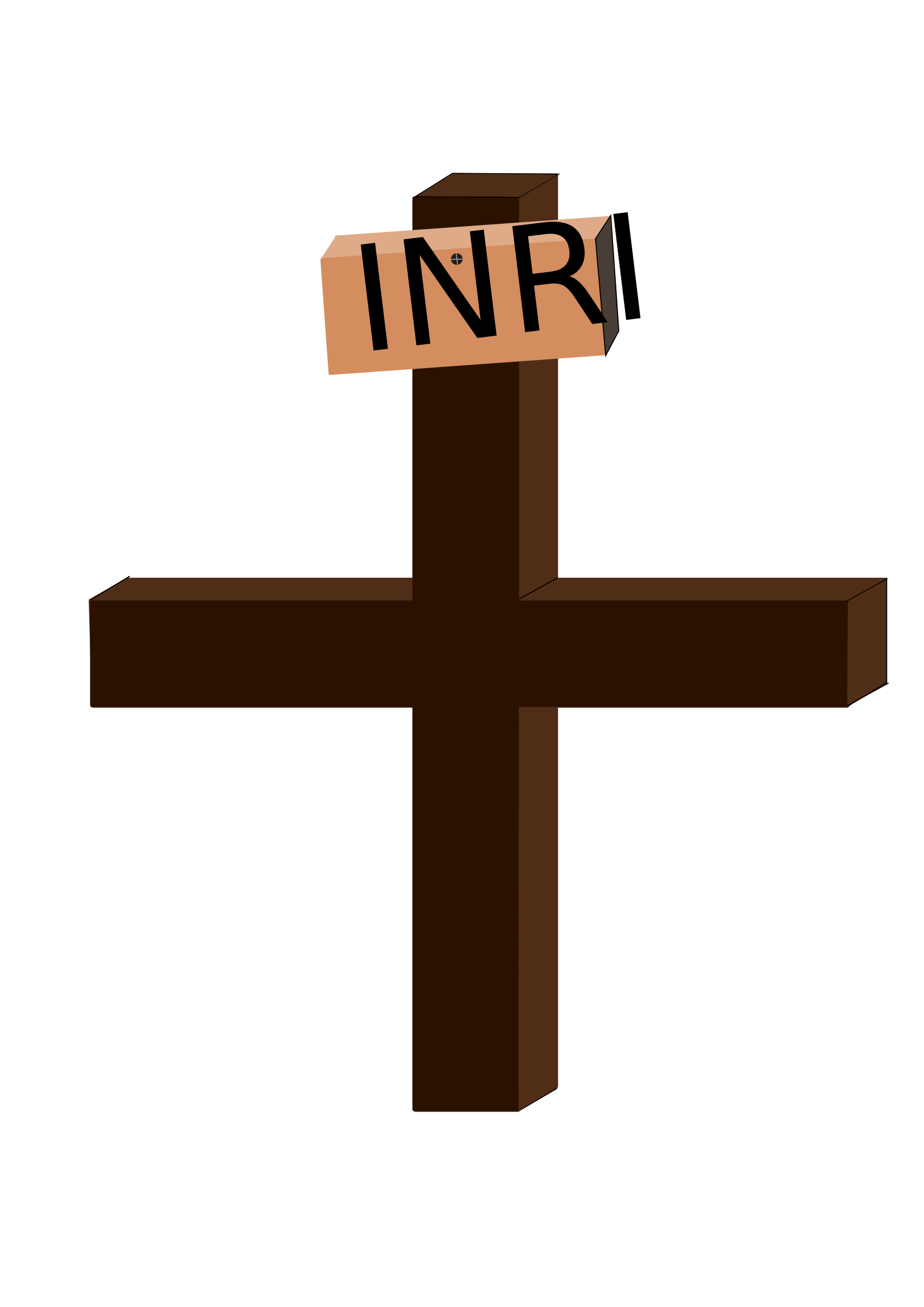 Cross brown