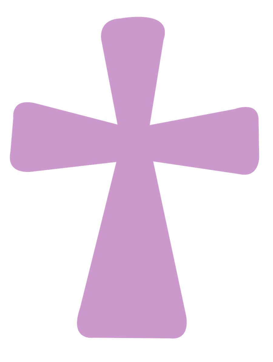 communion clipart cross design