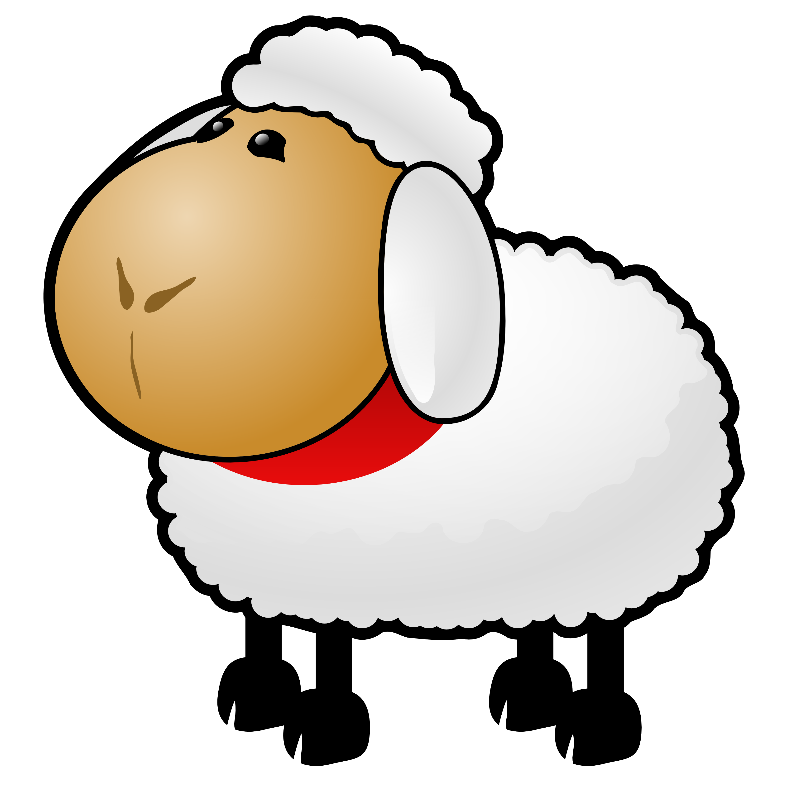 Goat clipart chiva. Lamb pencil and in