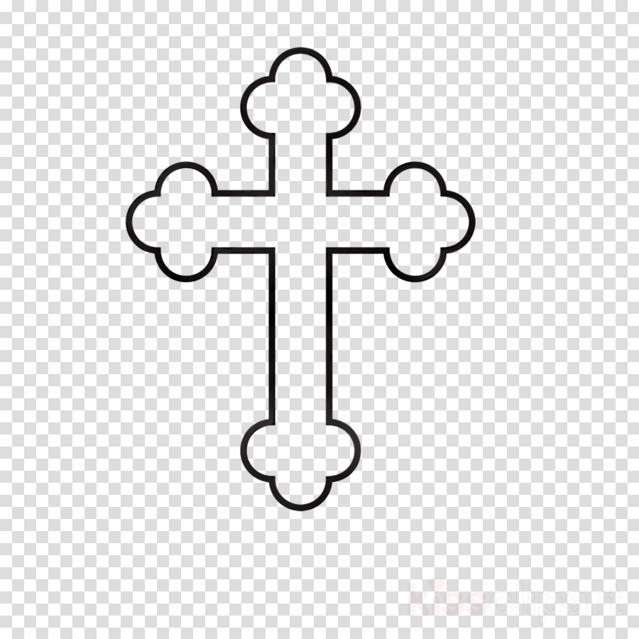 Clipart cross line. Jesus cartoon transparent clip