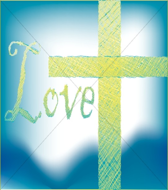 cross clipart love