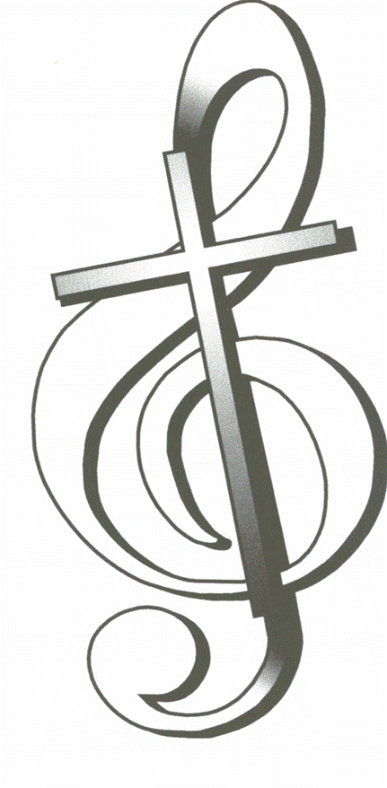 musical clipart cross