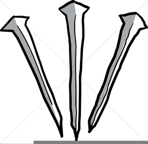 Free images at clker. Cross clipart nail