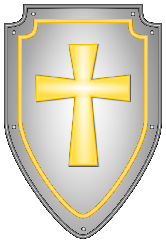 Clipart shield cross. Medium image png 