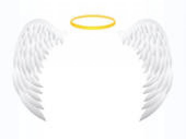 clipart crown angel
