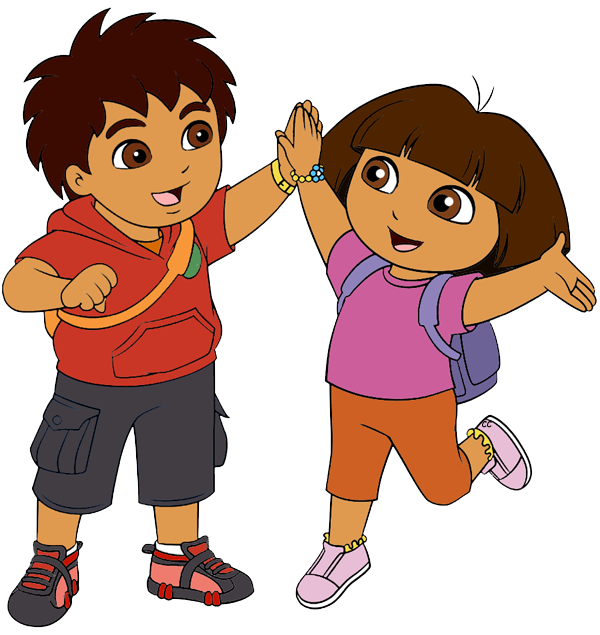 cousins clipart animated