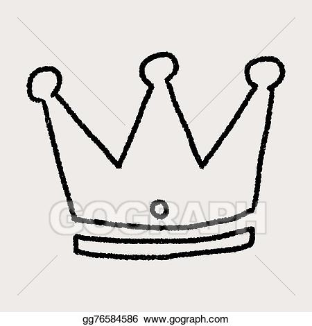 clipart crown doodle