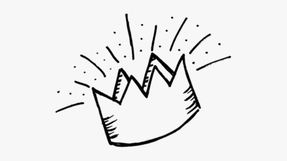clipart crown drawn