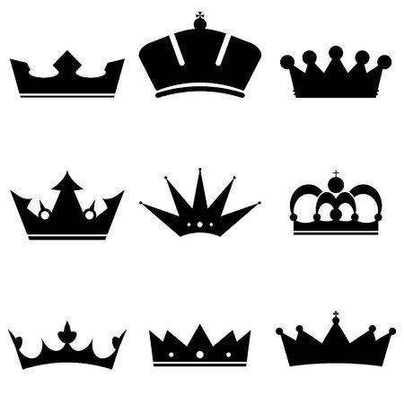 clipart crown evil